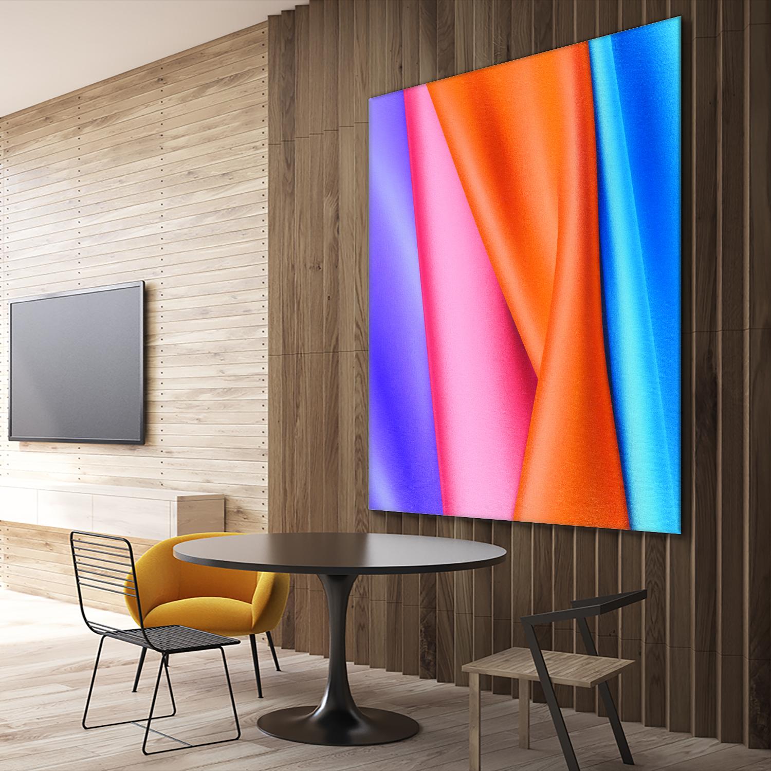 TANGO - original by Celine Cimon on GIANT ART - orange abstract canadian