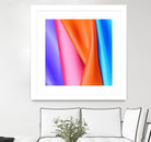 TANGO - original by Celine Cimon on GIANT ART - orange abstract canadian