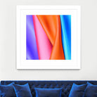 TANGO - original by Celine Cimon on GIANT ART - orange abstract canadian
