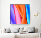 TANGO - original by Celine Cimon on GIANT ART - orange abstract canadian