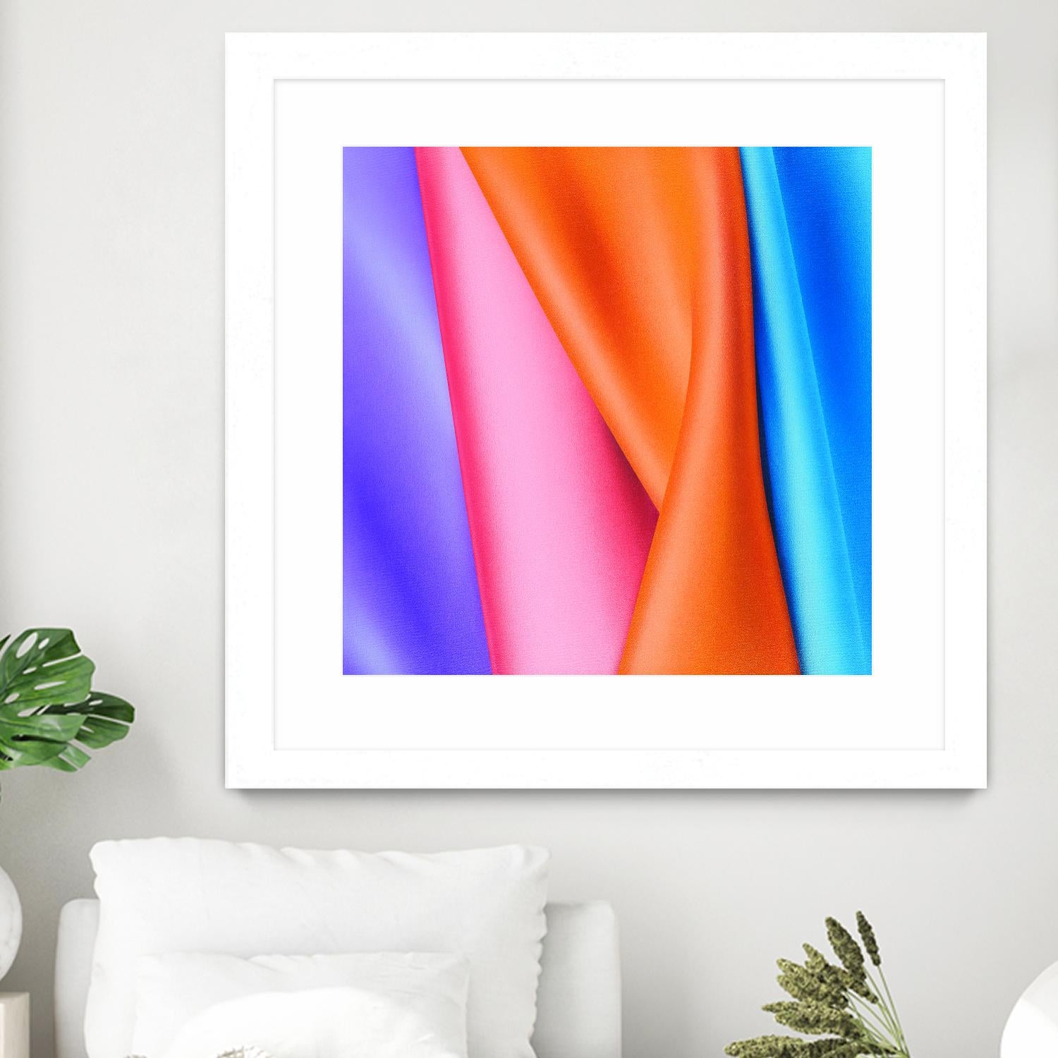 TANGO - original by Celine Cimon on GIANT ART - orange abstract canadian