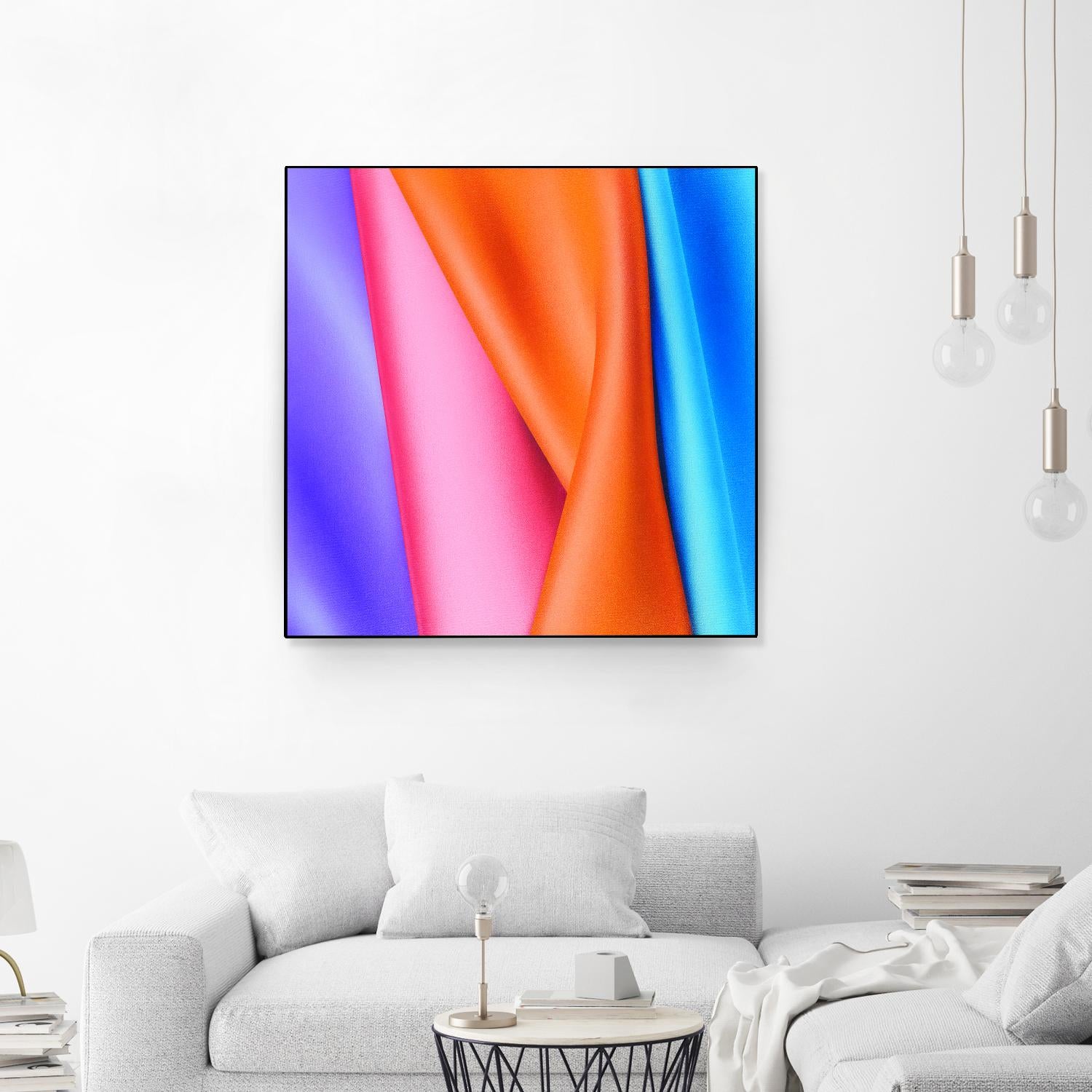 TANGO - original by Celine Cimon on GIANT ART - orange abstract canadian