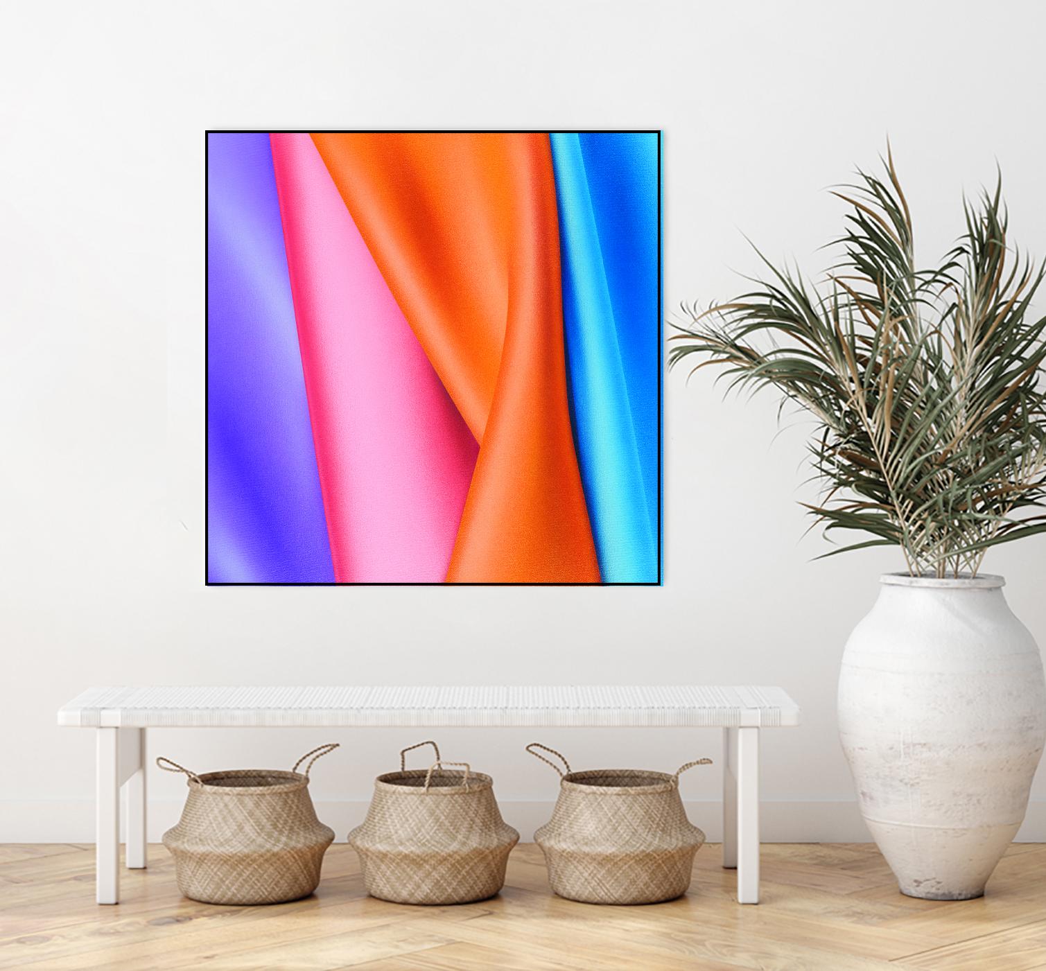 TANGO - original by Celine Cimon on GIANT ART - orange abstract canadian