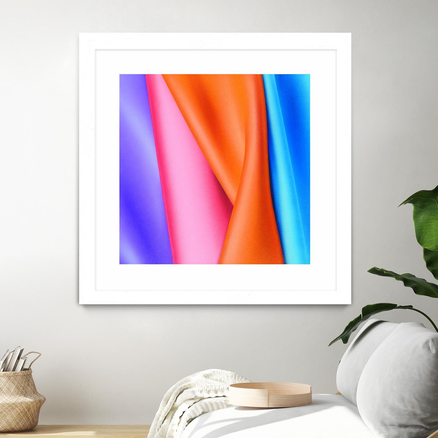 TANGO - original by Celine Cimon on GIANT ART - orange abstract canadian