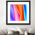 TANGO - original by Celine Cimon on GIANT ART - orange abstract canadian