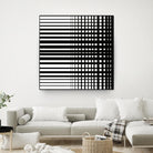 Vibing I by Daleno Art on GIANT ART - white patterns abstrait 