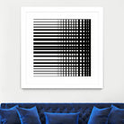 Vibing I by Daleno Art on GIANT ART - white patterns abstrait 