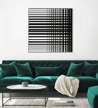 Vibing I by Daleno Art on GIANT ART - white patterns abstrait 