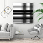 Vibing I by Daleno Art on GIANT ART - white patterns abstrait 
