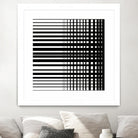 Vibing I by Daleno Art on GIANT ART - white patterns abstrait 