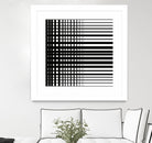 Vibing II by Daleno Art on GIANT ART - white patterns abstrait