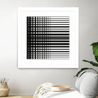 Vibing II by Daleno Art on GIANT ART - white patterns abstrait