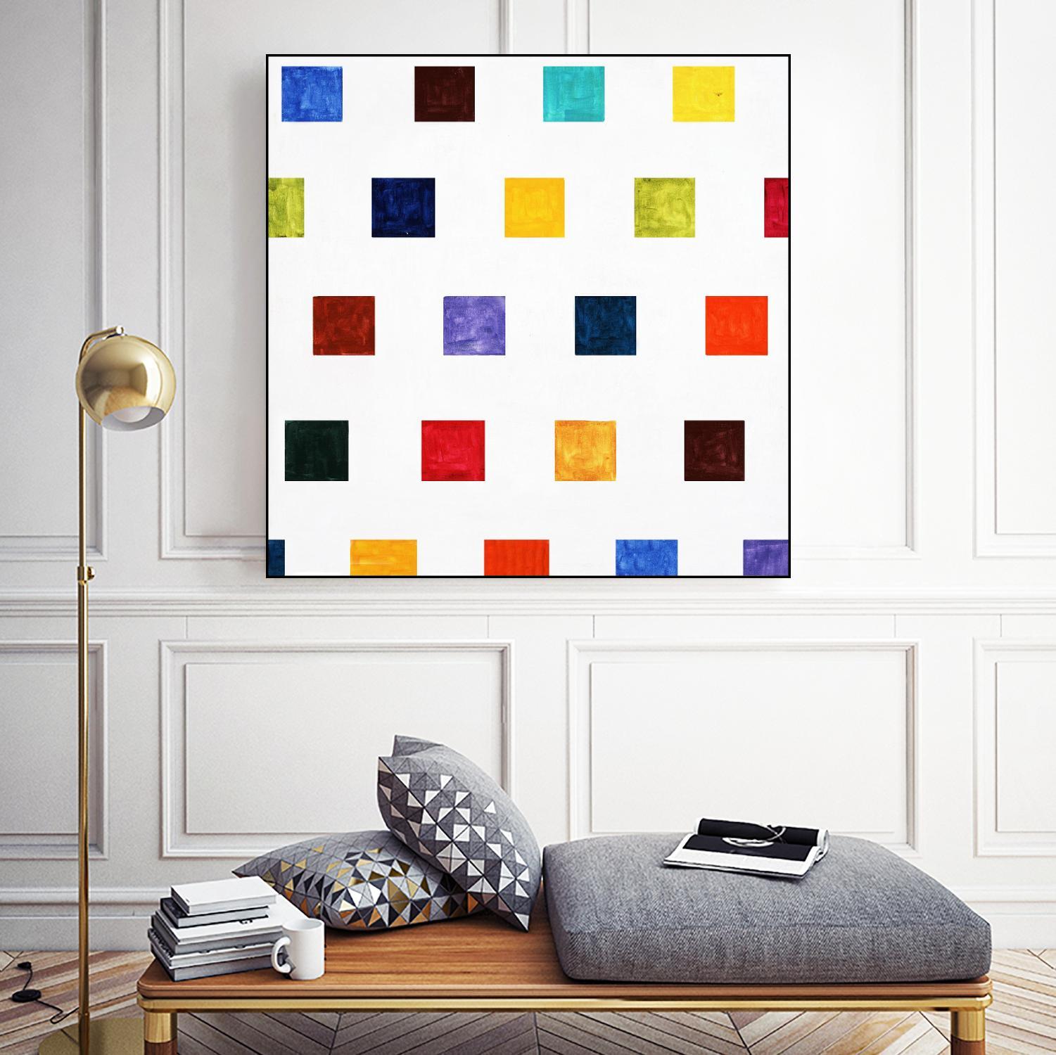Contrary by Daleno Art on GIANT ART - orange abstract abstrait 