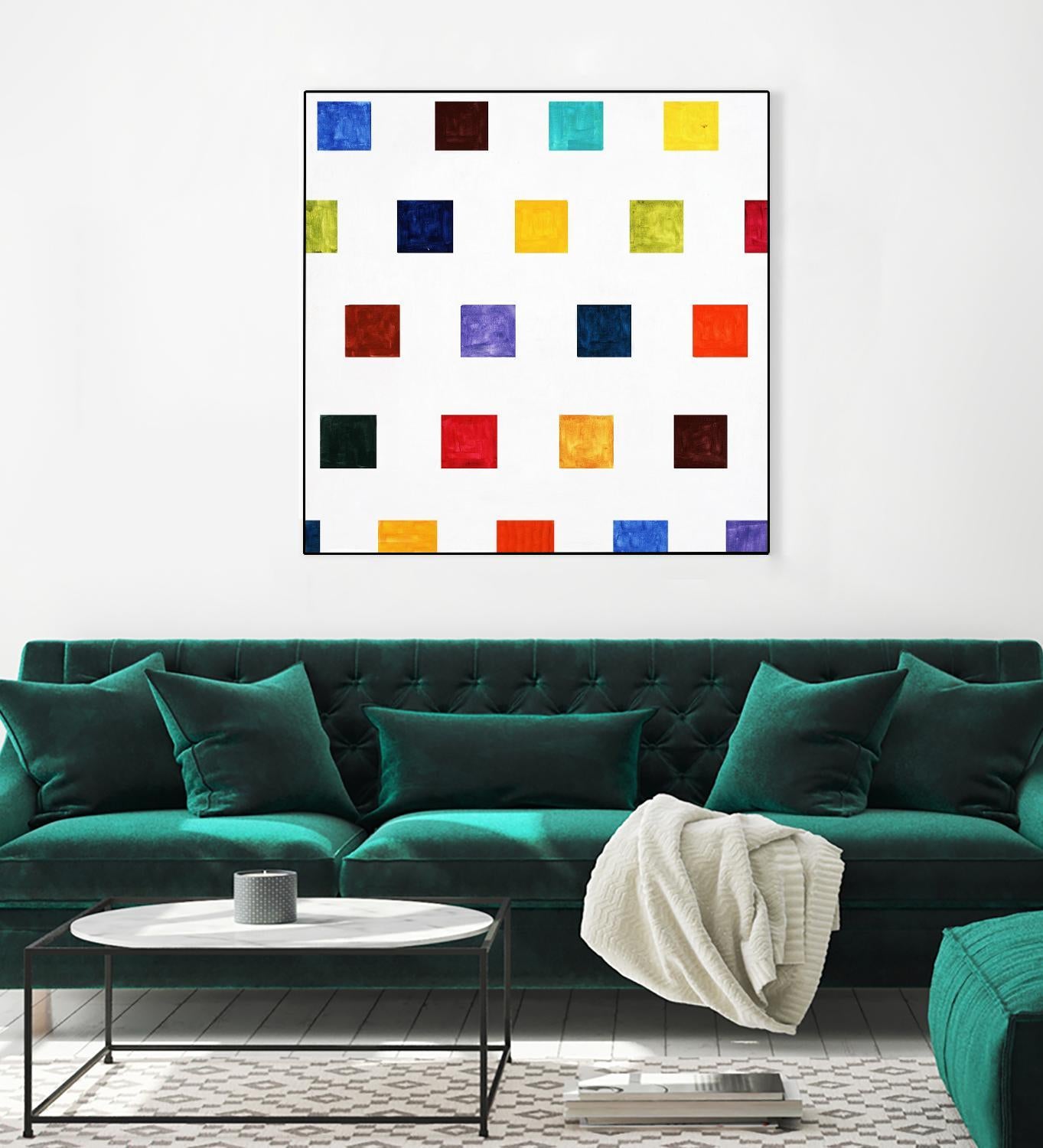 Contrary by Daleno Art on GIANT ART - orange abstract abstrait 