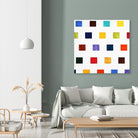 Contrary by Daleno Art on GIANT ART - orange shapes abstrait 