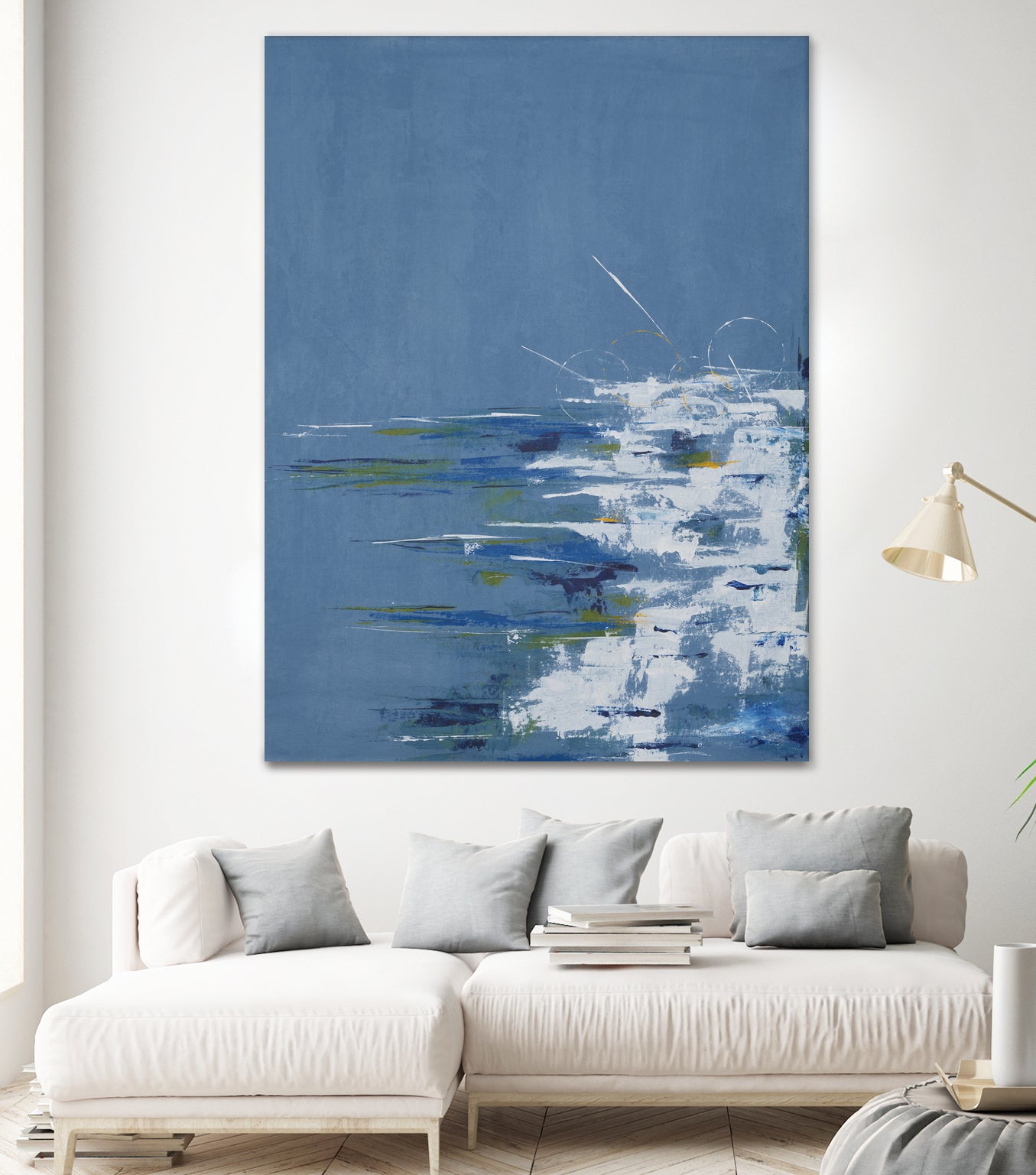Tip Toe Surf by Daleno Art on GIANT ART -  abstract