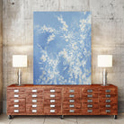 Prideful Petals by Daleno Art on GIANT ART - blue botanical leafs