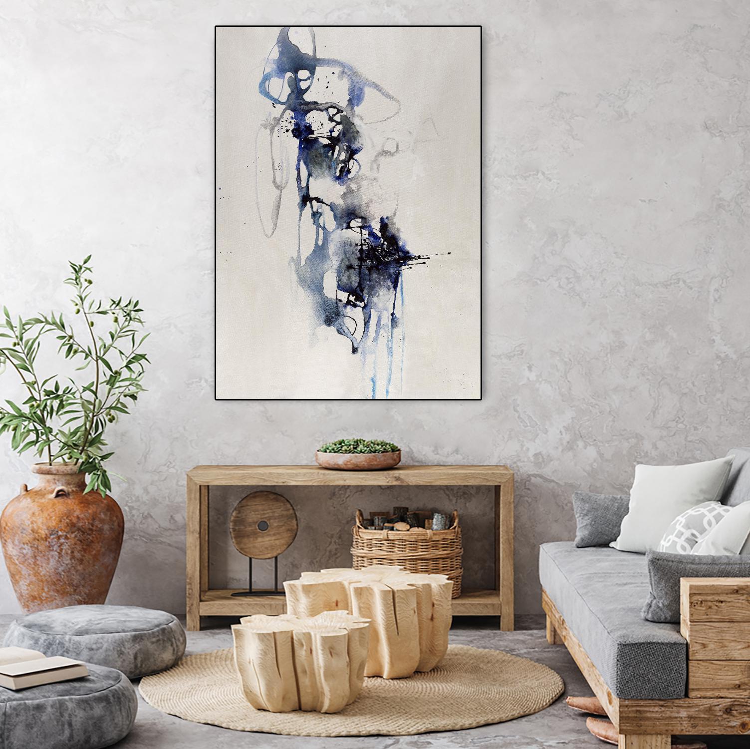 Thaw by Daleno Art on GIANT ART - beige abstract abstrait 