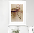 Jumping Ahead II by Daleno Art on GIANT ART - beige abstract