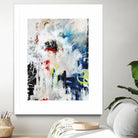 Painted Vase by Daleno Art on GIANT ART - red abstract abstract