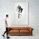 Smokey I by Daleno Art on GIANT ART - white black&white abstrait 