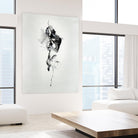 Smokey I by Daleno Art on GIANT ART - white black&white abstrait 