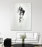 Smokey I by Daleno Art on GIANT ART - white black&white abstrait 
