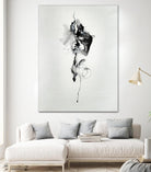 Smokey I by Daleno Art on GIANT ART - white black&white abstrait 