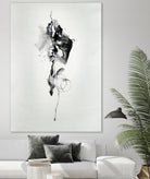 Smokey I by Daleno Art on GIANT ART - white black&white abstrait 