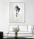 Smokey I by Daleno Art on GIANT ART - white black&white abstrait 