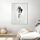 Smokey I by Daleno Art on GIANT ART - white black&white abstrait 