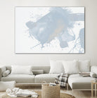 Baby Doll Blues V by Daleno Art on GIANT ART - blue abstract abstract 