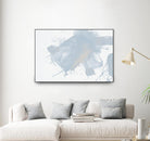 Baby Doll Blues V by Daleno Art on GIANT ART - blue abstract abstract 
