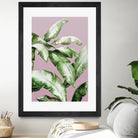 Palm of the Hand II by Daleno Art on GIANT ART - pink botanical nature
