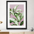 Palm of the Hand II by Daleno Art on GIANT ART - pink botanical nature