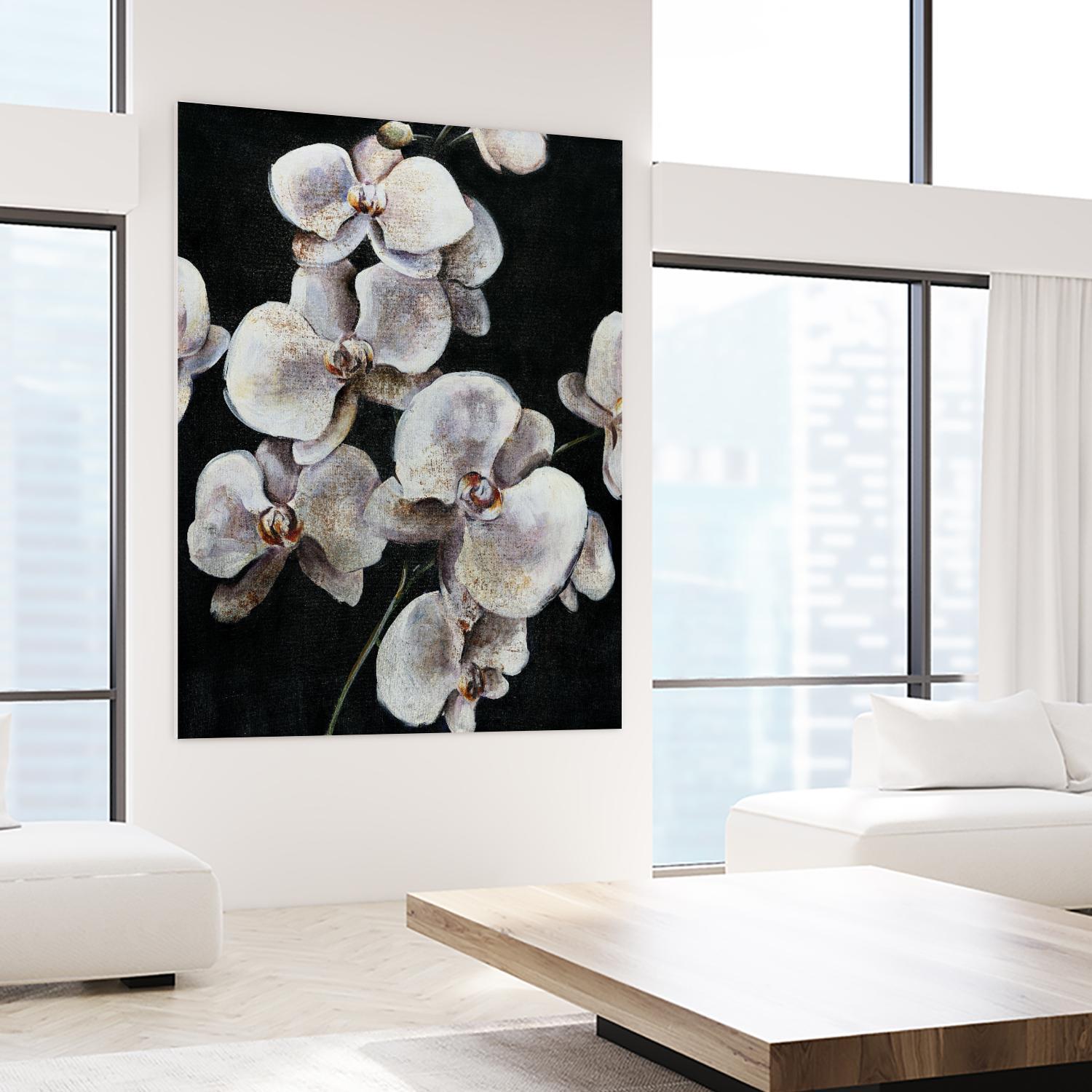 Dream of Dior I by Daleno Art on GIANT ART - orange abstract abstrait 