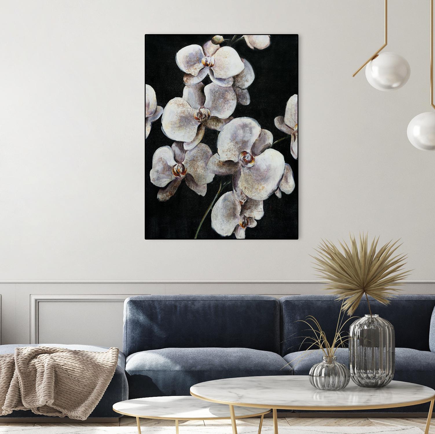 Dream of Dior I by Daleno Art on GIANT ART - orange abstract abstrait 