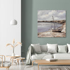 Patching for Summer by Daleno Art on GIANT ART - grey coastal