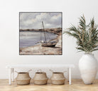 Patching for Summer by Daleno Art on GIANT ART - grey coastal