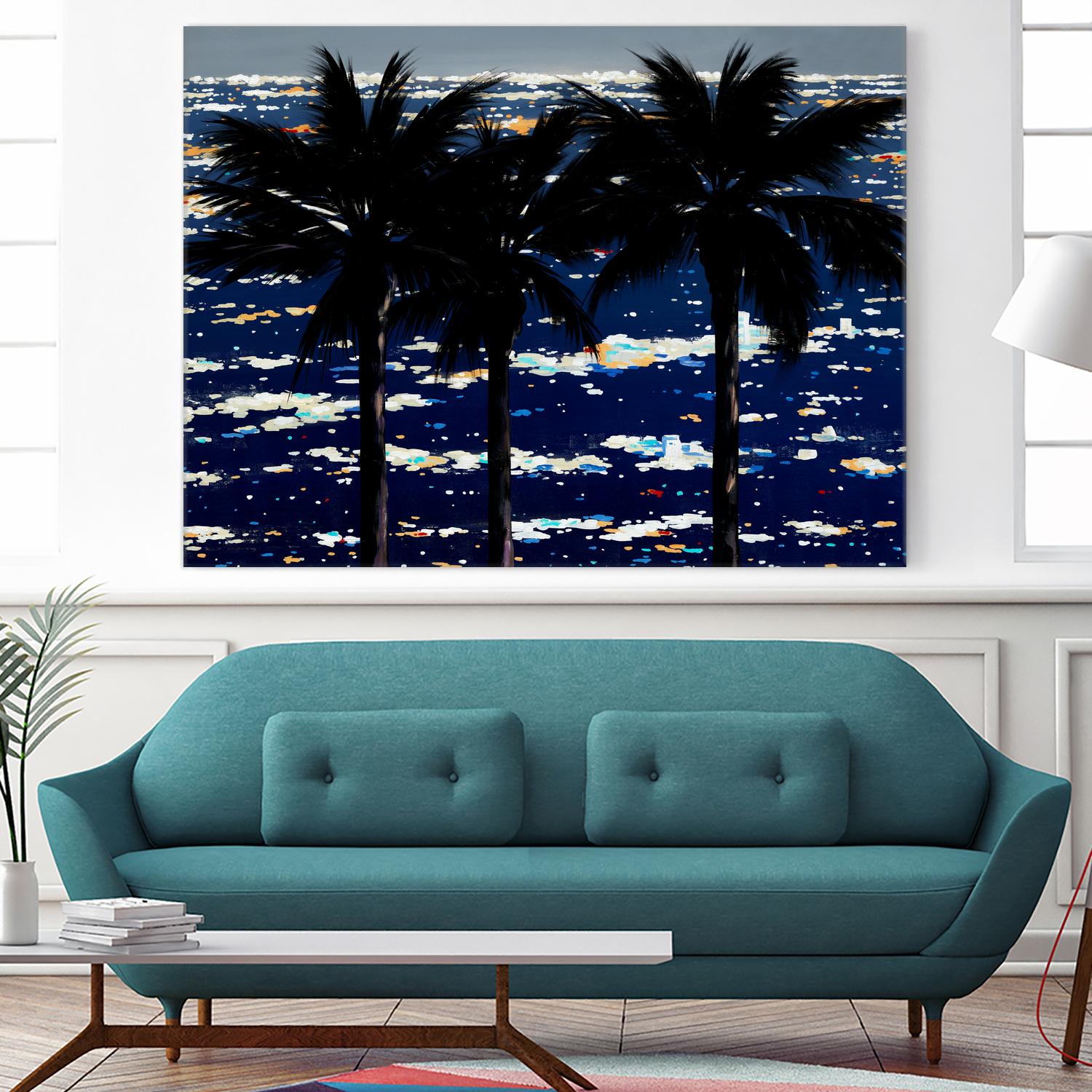 Lost in the View II by Daleno Art on GIANT ART - orange digital city