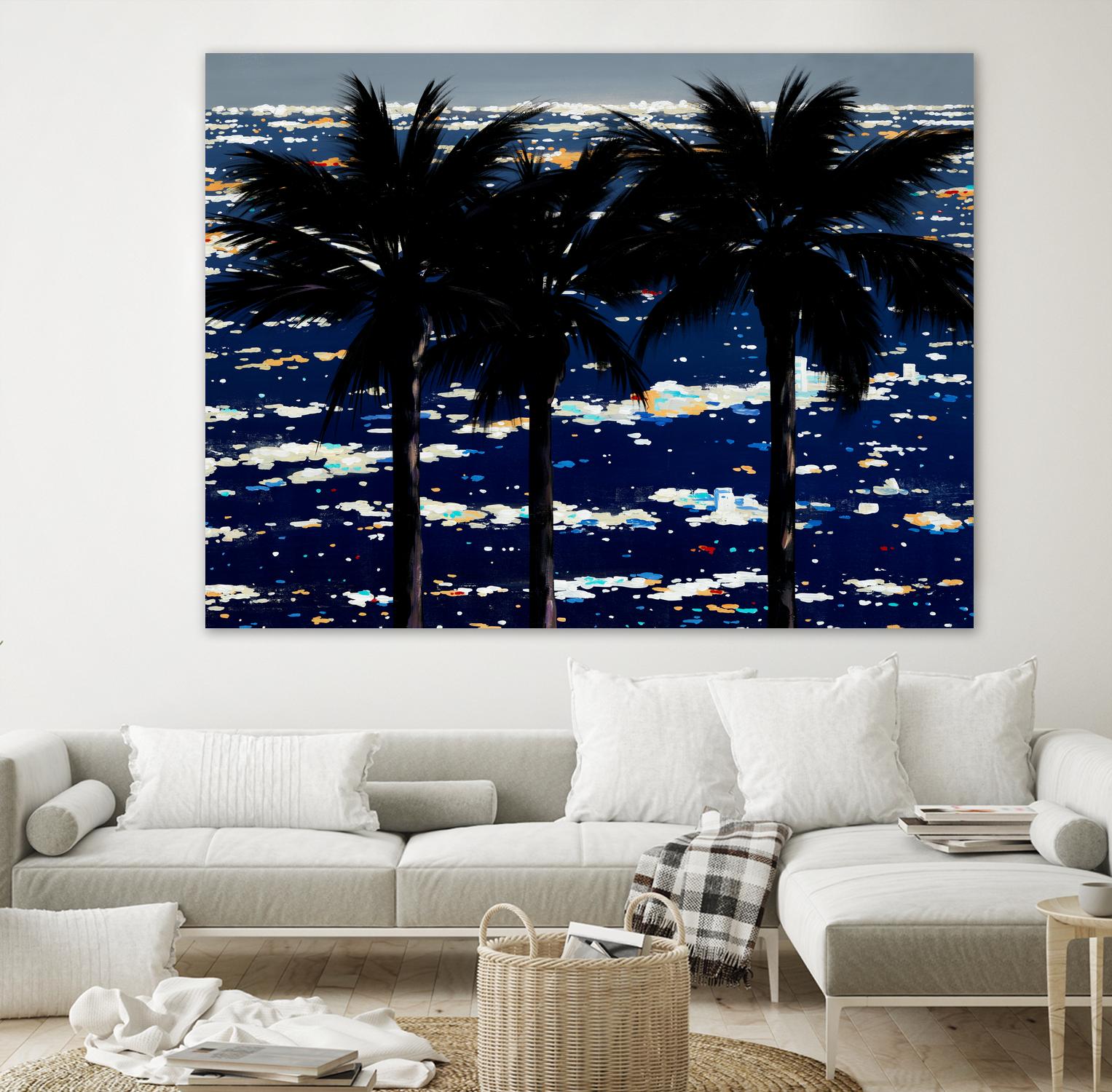 Lost in the View II by Daleno Art on GIANT ART - orange digital city