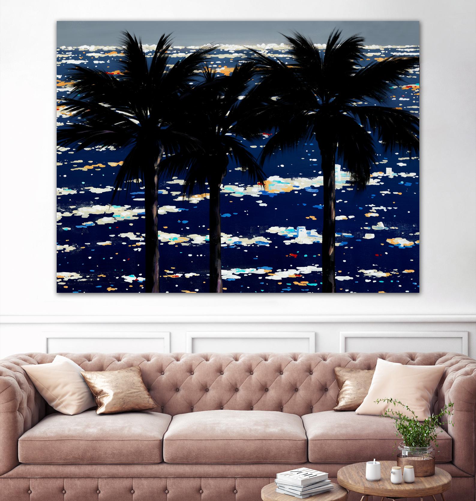 Lost in the View II by Daleno Art on GIANT ART - orange digital city