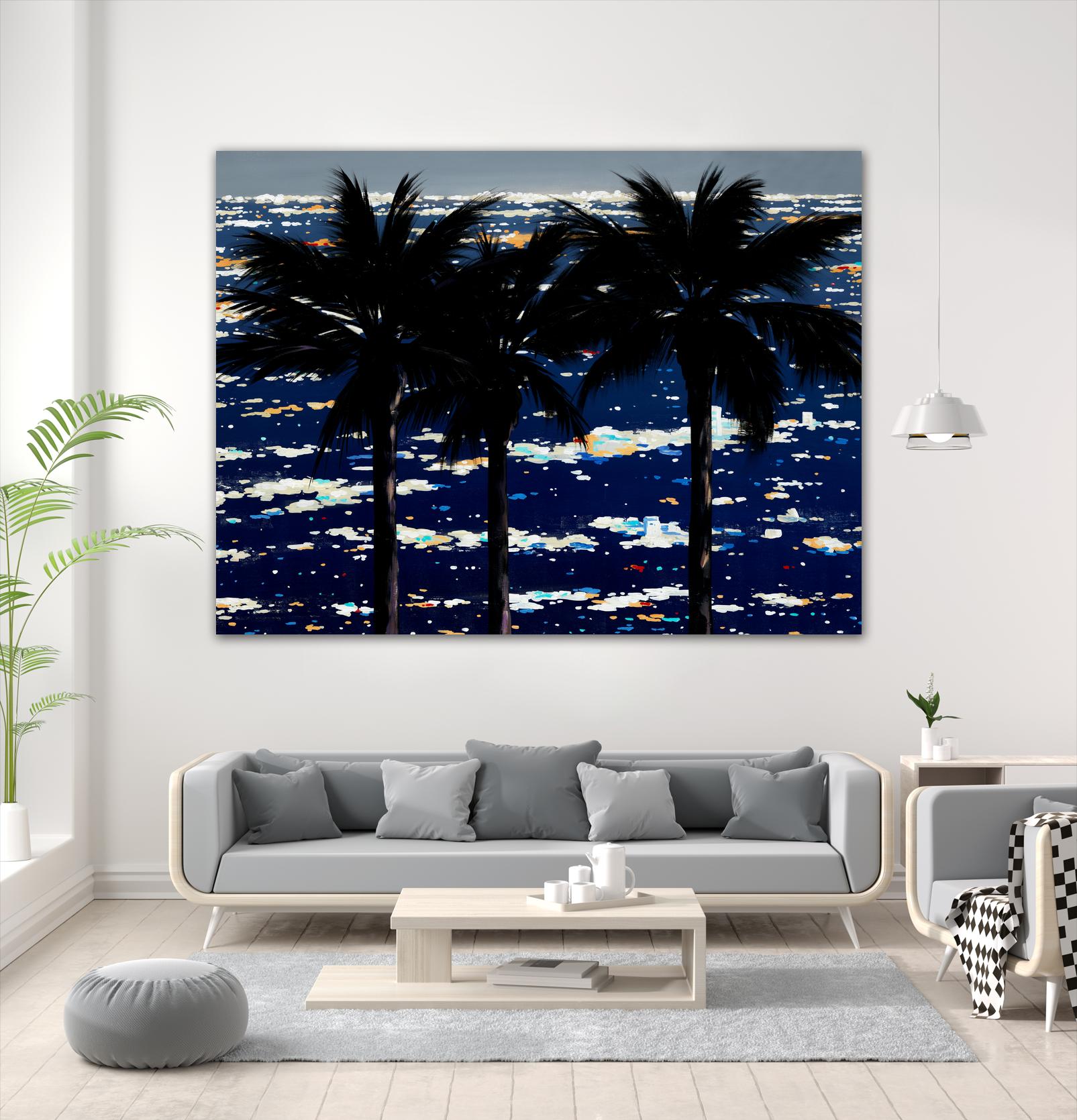 Lost in the View II by Daleno Art on GIANT ART - orange digital city