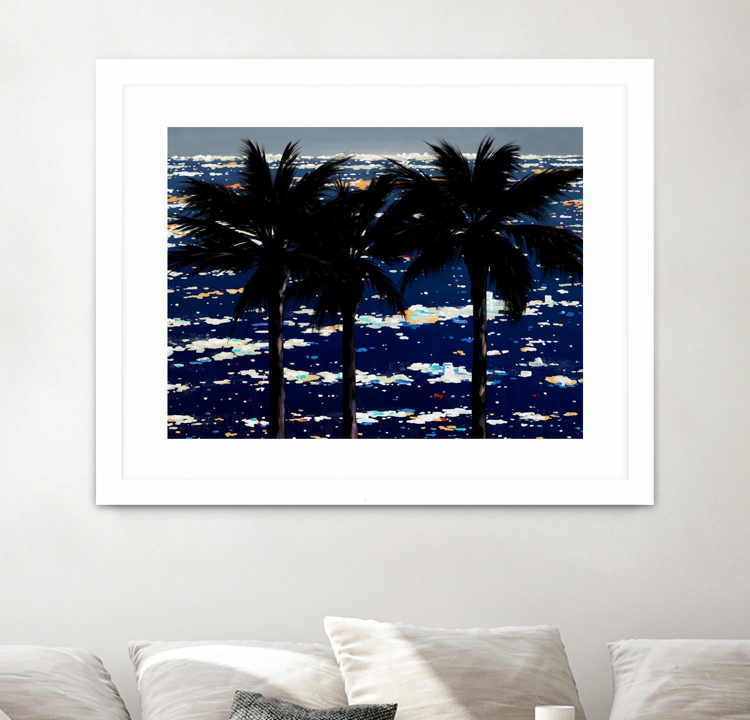 Lost in the View II by Daleno Art on GIANT ART - orange digital city