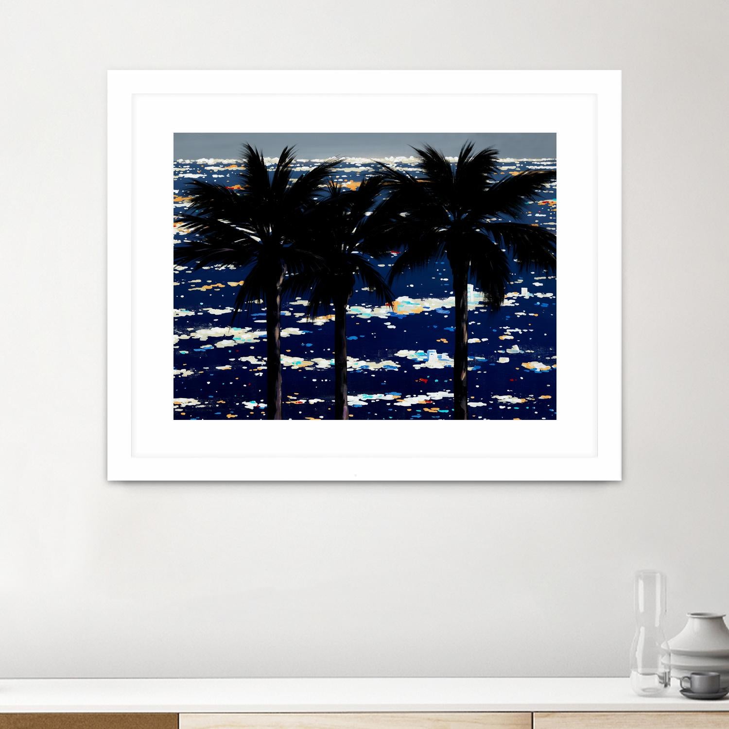 Lost in the View II by Daleno Art on GIANT ART - orange digital city