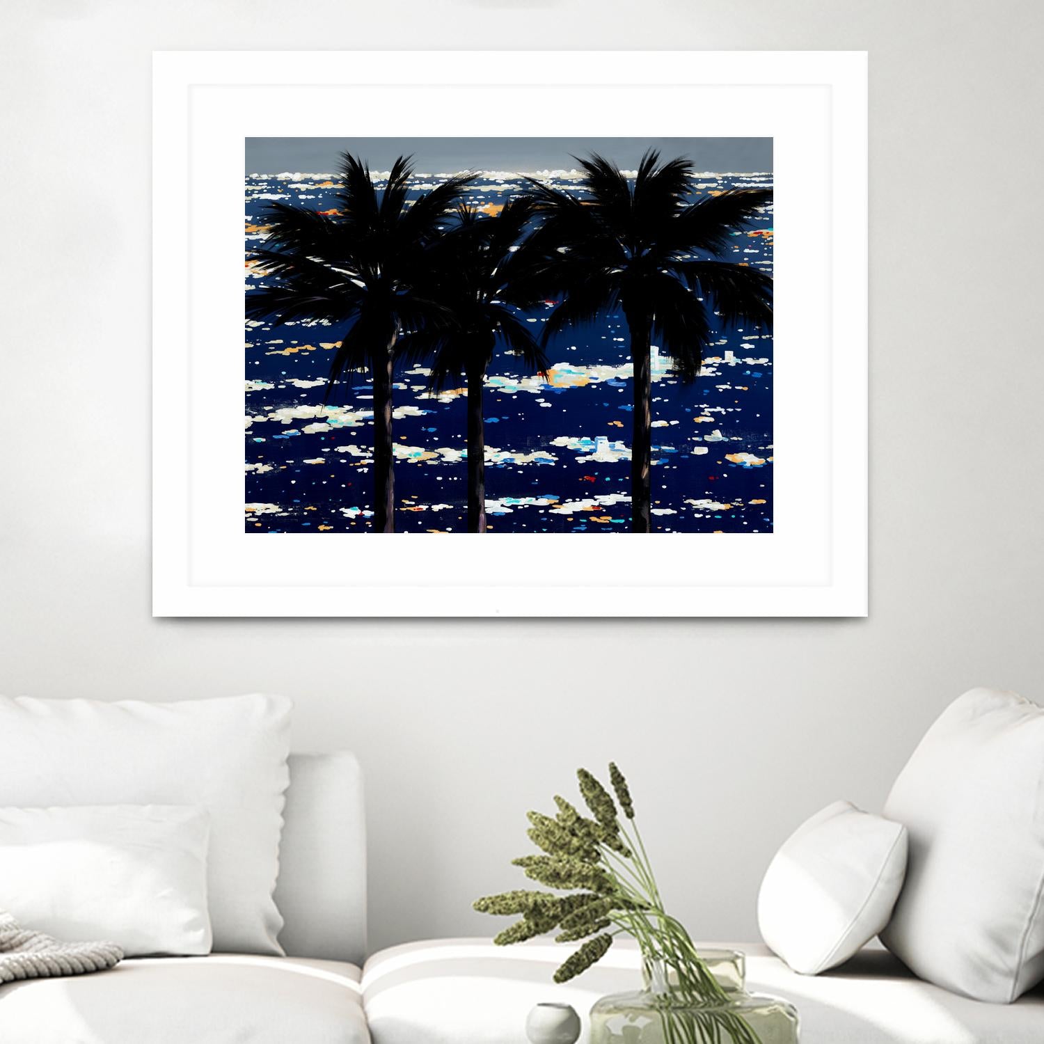 Lost in the View II by Daleno Art on GIANT ART - orange digital city