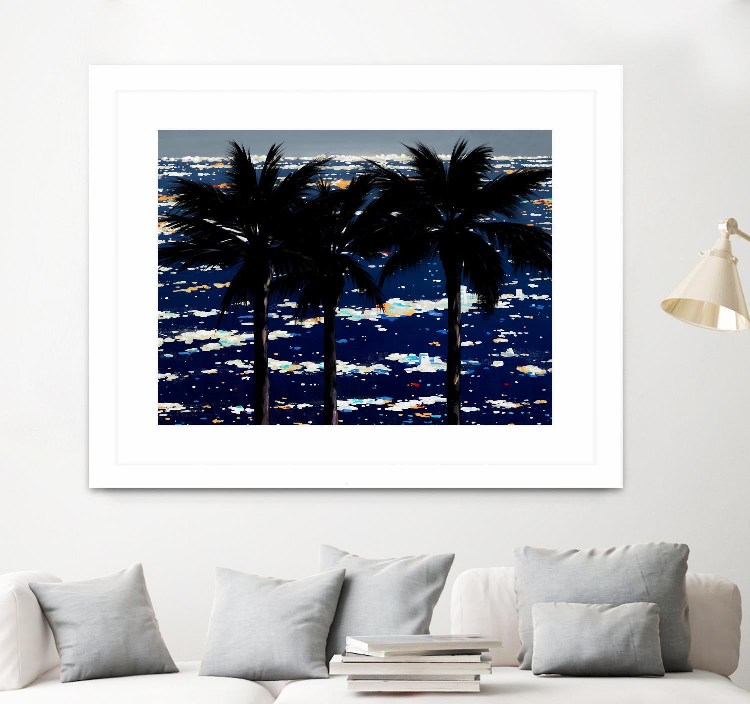 Lost in the View II by Daleno Art on GIANT ART - orange digital city
