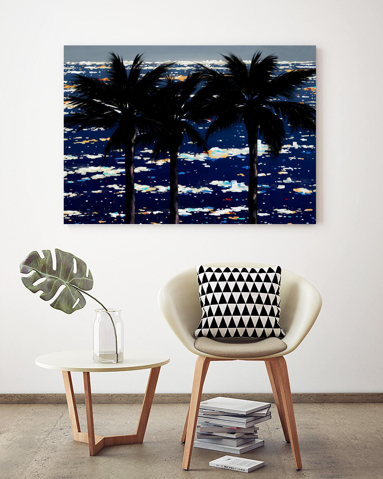 Lost in the View II by Daleno Art on GIANT ART - orange digital city
