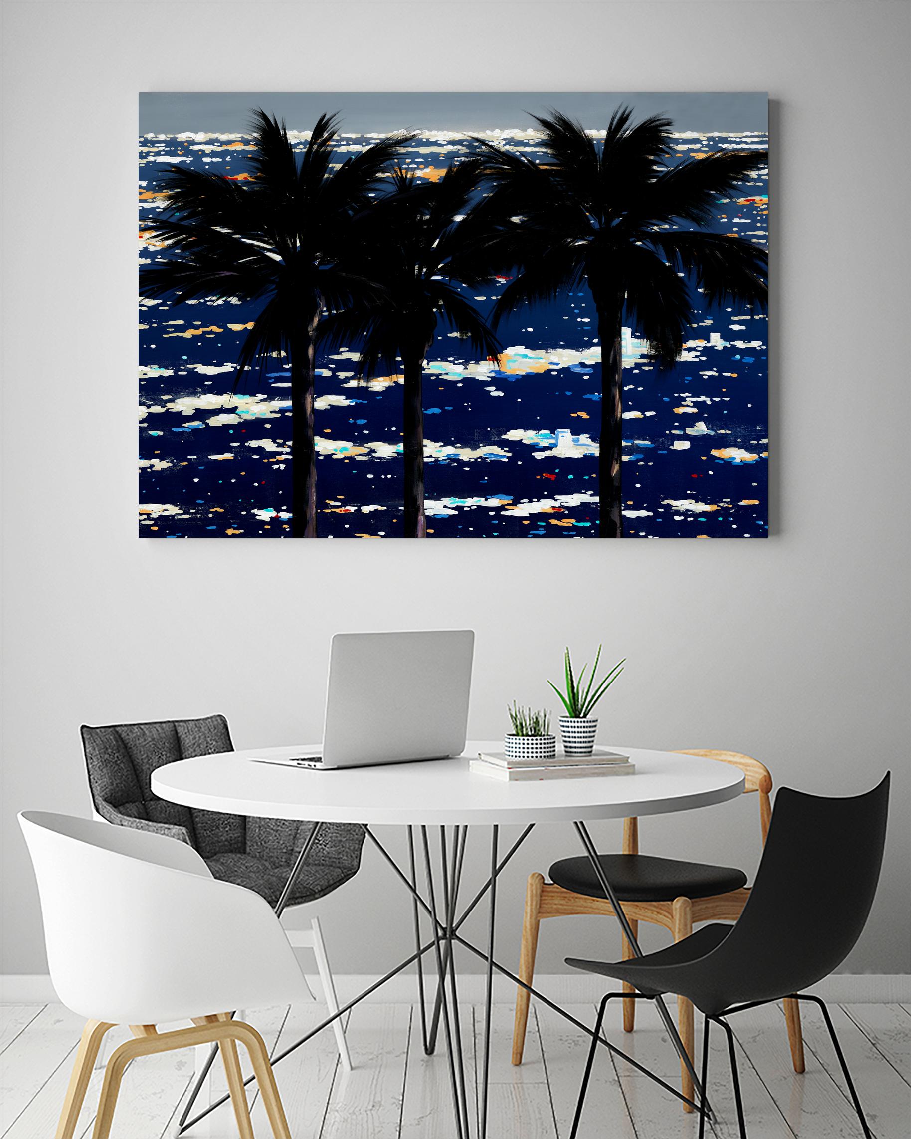 Lost in the View II by Daleno Art on GIANT ART - orange digital city