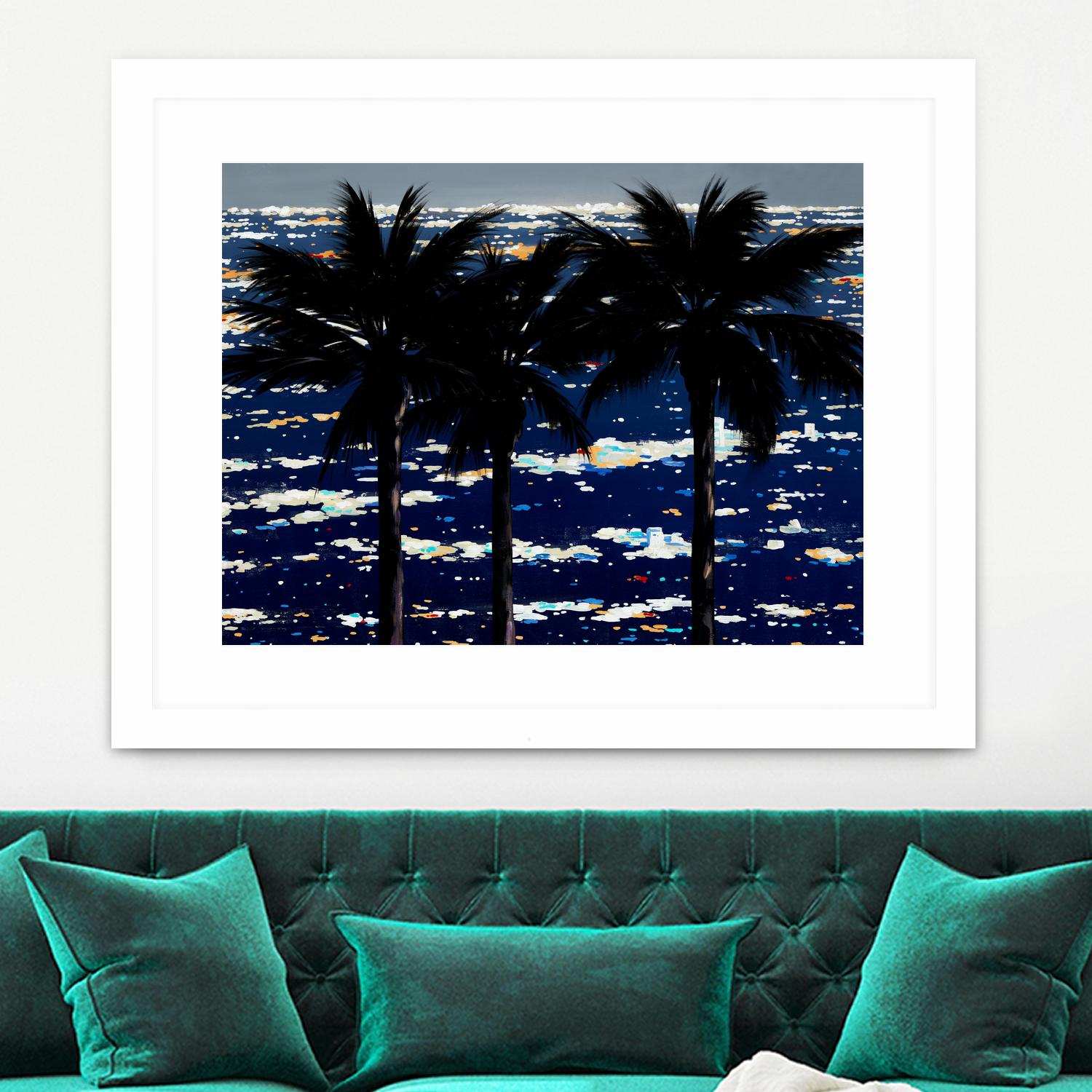 Lost in the View II by Daleno Art on GIANT ART - orange digital city